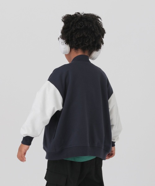 GLOBAL WORK（グローバルワーク）の「乾きやすいスタジャン/T/286176（スタジャン・キッズ・グレイッシュベージュ/ネイビー・100cm/110cm/120cm）」の16枚目の写真