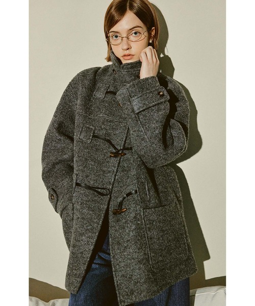 ウールミドル丈ダッフルコート FD24W448【Fano Studios】【2025AW