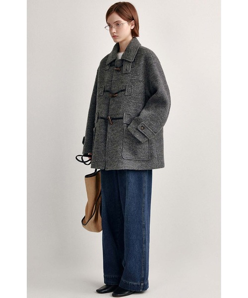 ウールミドル丈ダッフルコート FD24W448【Fano Studios】【2025AW