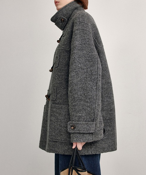 ウールミドル丈ダッフルコート FD24W448【Fano Studios】【2025AW