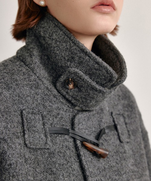 ウールミドル丈ダッフルコート FD24W448【Fano Studios】【2025AW