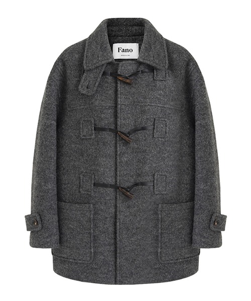ウールミドル丈ダッフルコート FD24W448【Fano Studios】【2025AW