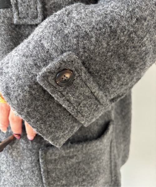 ウールミドル丈ダッフルコート FD24W448【Fano Studios】【2025AW