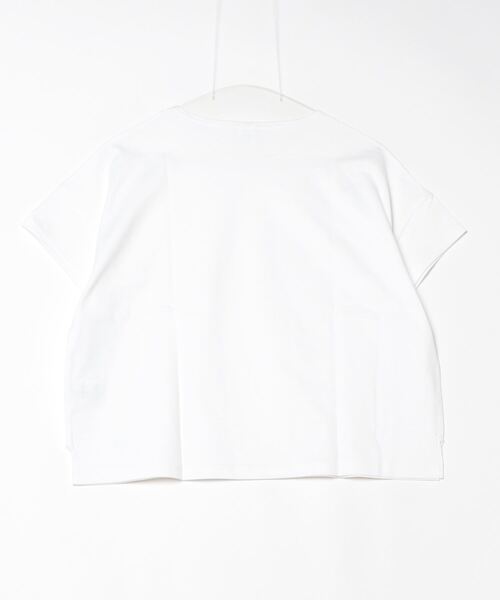 ORCIVAL(オーシバル)の「ORCIVAL/オーシバル ボートネックショートスリーブプルオーバー ソリッド BOATNECK SHORTSLEEVE P.O. SOLID OR-C0335 BFJ(Tシャツ/カットソー・レディース・ブラック/ホワイト・1)」の3枚目の写真