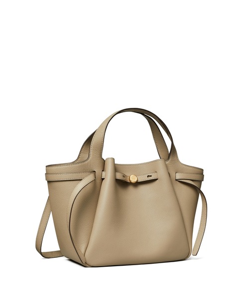 TORY BURCH(トリーバーチ)の「ロミー スモールトートバッグ(ハンドバッグ・レディース・クリーム/ブラック/ブラウン/ライトグレー/モカ/ベージュ/ライトブルー・ONE SIZE)」の5枚目の写真