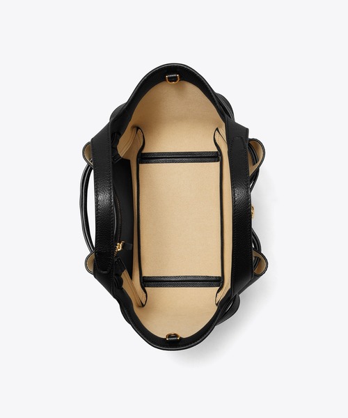 TORY BURCH(トリーバーチ)の「ロミー スモールトートバッグ(ハンドバッグ・レディース・クリーム/ブラック/ブラウン/ライトグレー/モカ/ベージュ/ライトブルー・ONE SIZE)」の19枚目の写真