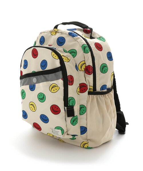 Ampersand（アンパサンド）の「FOスマイルバックパック（バックパック/リュック・キッズ・ピンク/ベージュ/チャコール/ブルー/ラベンダー・SMALL/MEDIUM）」の3枚目の写真