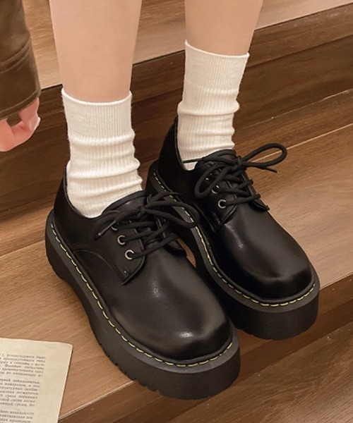 Jalan Sriwijaya/98679 CALF BLACK LEATHER SOLE/ダブルモンクシューズ