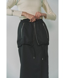 Solace | 2WAYレイヤードロングスカート(スカート)