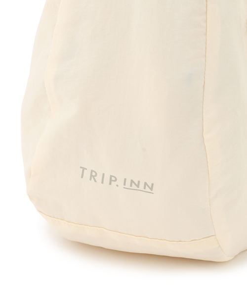 cross marche(クロスマルシェ)の「【TRIP.INN】 ギャザーショルダーバッグ(ショルダーバッグ・レディース・アイボリー/ブラック・FREE)」の6枚目の写真