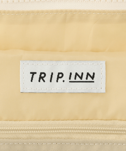 cross marche(クロスマルシェ)の「【TRIP.INN】 ギャザーショルダーバッグ(ショルダーバッグ・レディース・アイボリー/ブラック・FREE)」の5枚目の写真