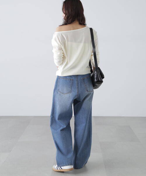 ◇［MFM］ルーズドロストデニムパンツ（デニムパンツ）｜FREE'S