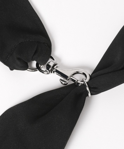 HARE(ハレ)の「スカーフネックレス(HARE)(ネックレス・メンズ・ブラック/グレー系その他・FREE)」の4枚目の写真