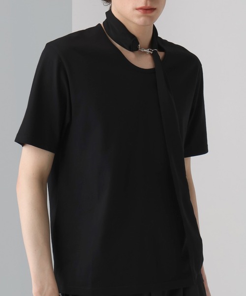 HARE(ハレ)の「スカーフネックレス(HARE)(ネックレス・メンズ・ブラック/グレー系その他・FREE)」の14枚目の写真