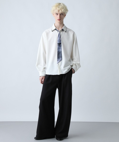 HARE(ハレ)の「スカーフネックレス(HARE)(ネックレス・メンズ・ブラック/グレー系その他・FREE)」の19枚目の写真