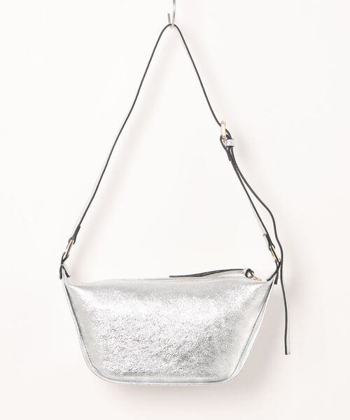 MARCO BIANCHINI（マルコビアンチーニ）の「【MARCO BIANCHINI】イタリアンレザー ショルダーバッグ 24062（ショルダーバッグ・レディース・シルバー/ブラック・FREE）」の5枚目の写真