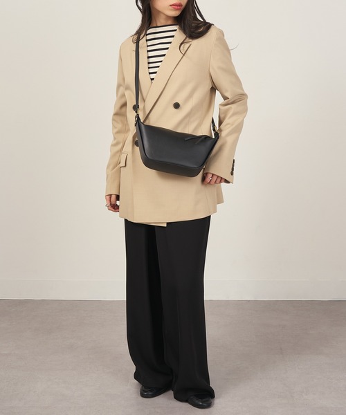 MARCO BIANCHINI（マルコビアンチーニ）の「【MARCO BIANCHINI】イタリアンレザー ショルダーバッグ 24062（ショルダーバッグ・レディース・シルバー/ブラック・FREE）」の12枚目の写真