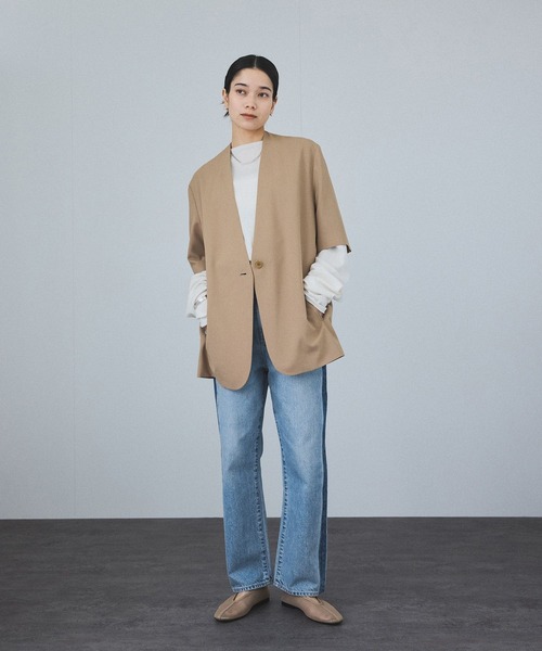  Takuro Tamura（タムラタクロウ）の「【KURO for SALON（クロ）】別注OPTIMA SIDELINE（デニムパンツ・レディース・ブルー系その他4/ブルー系その他5・24/25/26/27/28）」の18枚目の写真