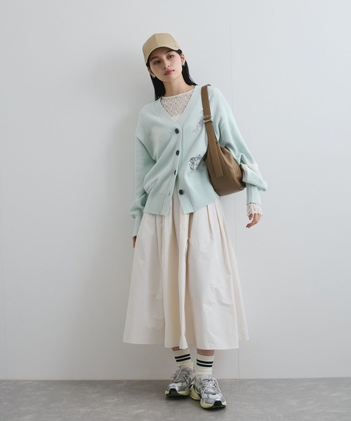 VIS（ビス）の「バックリボンツイルCAP（キャップ・レディース・ブラック/キナリ/ベージュ・FREE）」の7枚目の写真