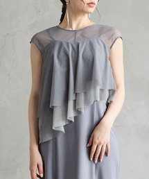 AIMER（エメ）の「アシンメトリーラメチュール2WAYブラウス（シャツ/ブラウス）」