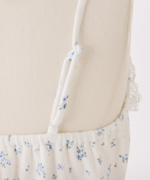 one after another NICE CLAUP（ワンアフターアナザーナイスクラップ）の「キャミ付きフリルカーディガン（アンサンブル・レディース・オフホワイト/ブラック/ピンク/ホワイト系その他・FREE）」の16枚目の写真