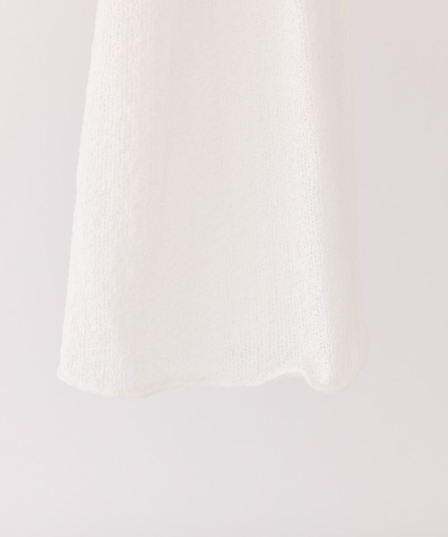 one after another NICE CLAUP（ワンアフターアナザーナイスクラップ）の「キャミ付きフリルカーディガン（アンサンブル・レディース・オフホワイト/ブラック/ピンク/ホワイト系その他・FREE）」の10枚目の写真