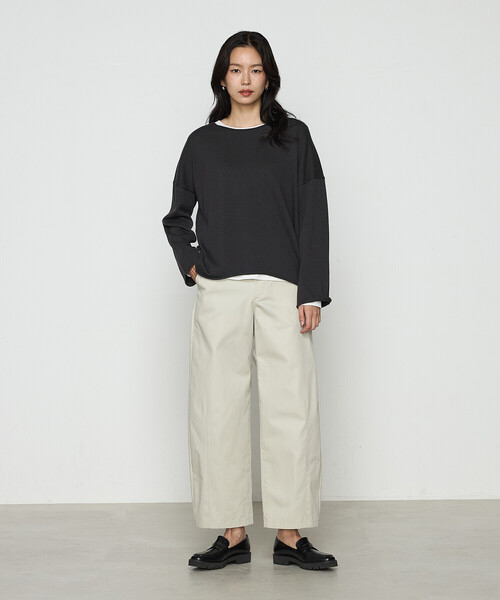 COMME CA(コムサ)の「ポリエステル/コットン20sツイル チノパンツ(チノパンツ・レディース・ベージュ/ライトグレー/キャメル・9号/11号)」の19枚目の写真