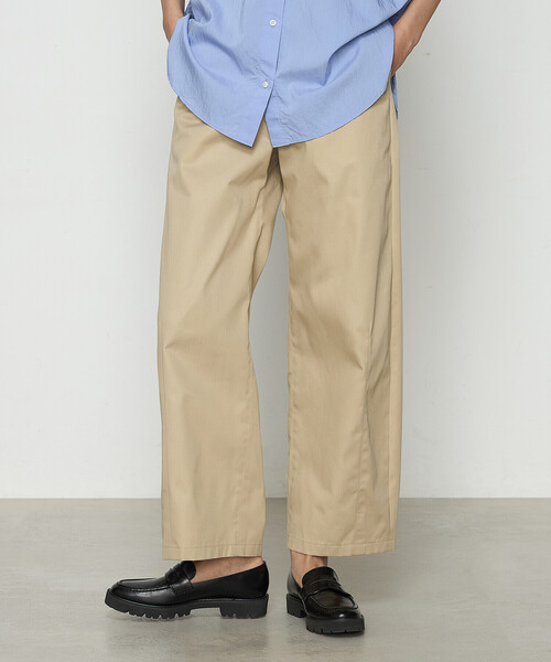 COMME CA(コムサ)の「ポリエステル/コットン20sツイル チノパンツ(チノパンツ・レディース・ベージュ/ライトグレー/キャメル・9号/11号)」の8枚目の写真