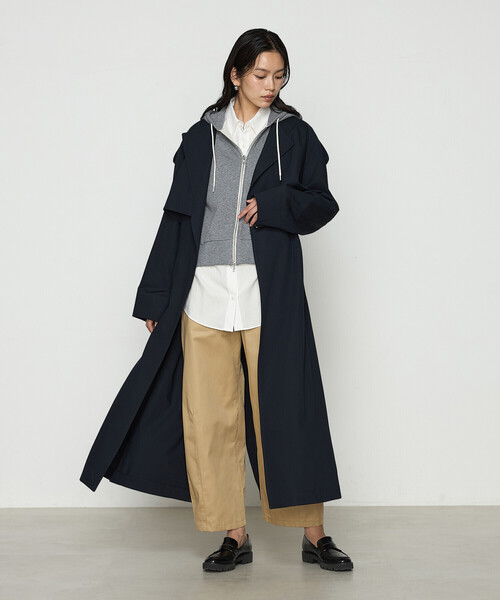 COMME CA(コムサ)の「ポリエステル/コットン20sツイル チノパンツ(チノパンツ・レディース・ベージュ/ライトグレー/キャメル・9号/11号)」の9枚目の写真