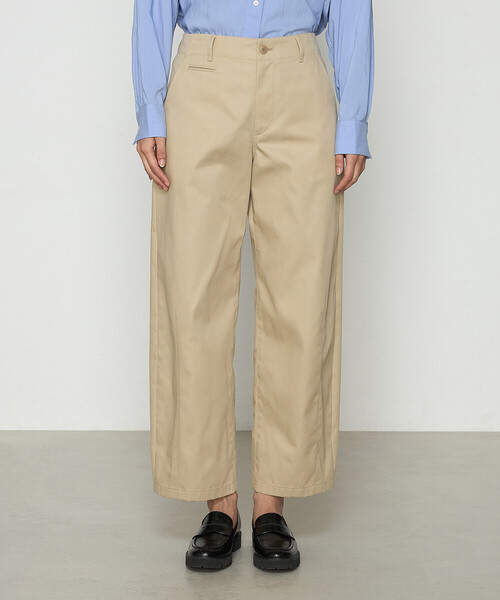 COMME CA(コムサ)の「ポリエステル/コットン20sツイル チノパンツ(チノパンツ・レディース・ベージュ/ライトグレー/キャメル・9号/11号)」の13枚目の写真
