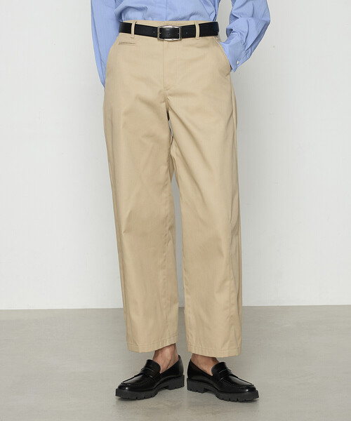 COMME CA(コムサ)の「ポリエステル/コットン20sツイル チノパンツ(チノパンツ・レディース・ベージュ/ライトグレー/キャメル・9号/11号)」の2枚目の写真