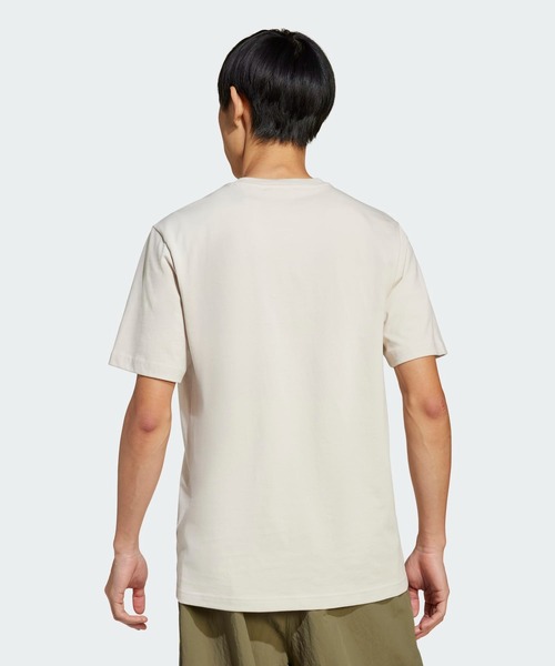 新品　男性ブランコ　オリジナルTシャツ　完売商品　バッグプリント　ベージュ　XL セール】グラフィック 半袖Tシャツ / アディダスオリジナルス adidas