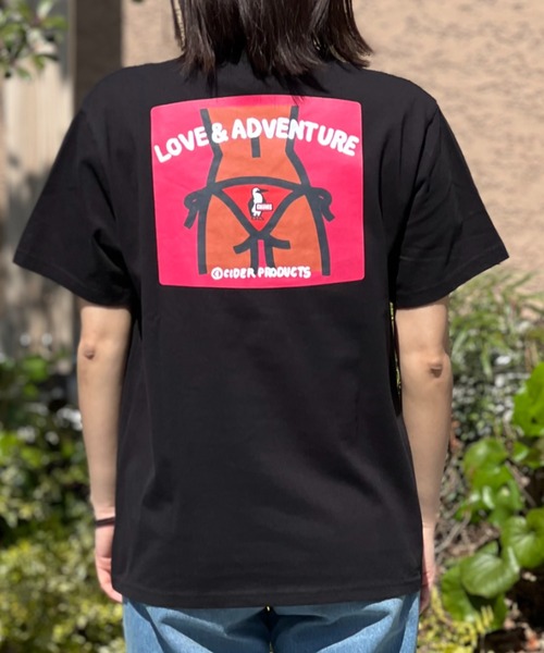 CHUMS(チャムス)の「【CHUMS】 かせきさいだぁ Hip T-Shirt カセキサイダァヒップティーシャツ(Tシャツ/カットソー・メンズ・ホワイト/ミント/パープル/ブラック・LARGE/MEDIUM/X-LARGE)」の7枚目の写真