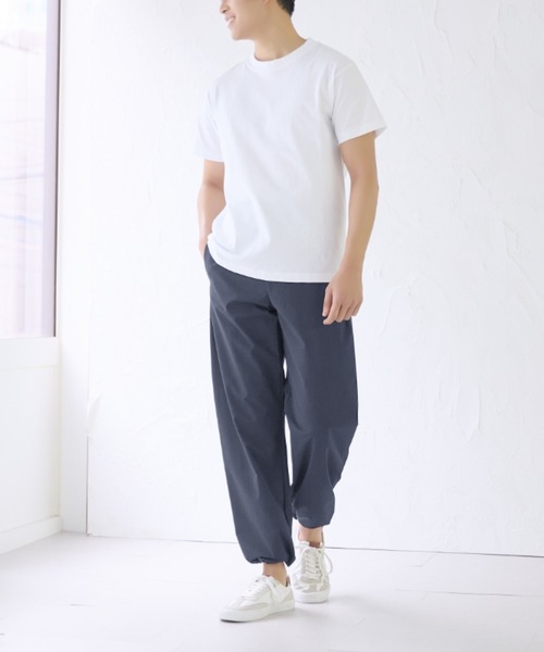 BODY WILD(ボディーワイルド)の「BODY WILD by BEAMS DESIGN ストレッチナイロン ロングパンツ 前開き仕様(その他パンツ・メンズ・ブラック/ネイビー・LARGE/MEDIUM)」の4枚目の写真