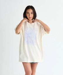 ROXY(���L�V�[)��SURFING HORIZONS /���L�V�[�I�[�o�[�T�C�Y�V���G�b�g����T�V���c(T�V���c/�J�b�g�\�[)