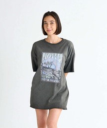 SURFING HORIZONS /ロキシーオーバーサイズシルエット半袖Tシャツ
