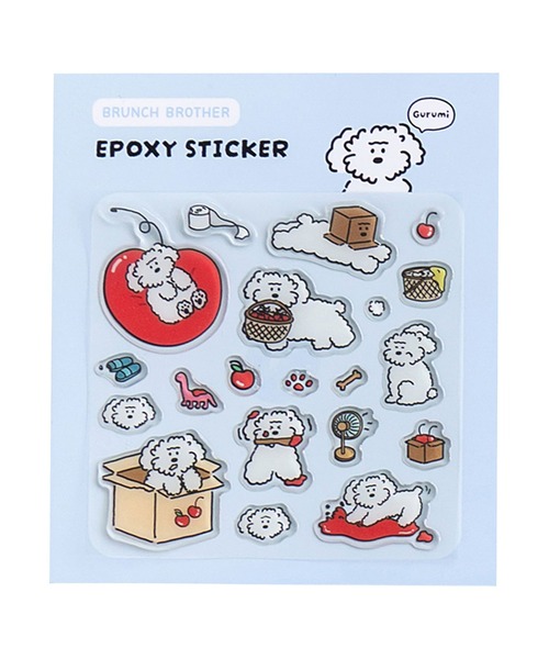Brunch Brother（ブランチブラザー）の「ブランチブラザー エポキシステッカー（ステッカー/テープ・レディース・B/G/A/H/C/D/E/F・FREE）」の7枚目の写真