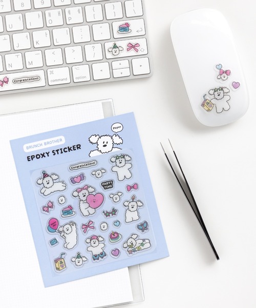 Brunch Brother（ブランチブラザー）の「ブランチブラザー エポキシステッカー（ステッカー/テープ・レディース・B/G/A/H/C/D/E/F・FREE）」の14枚目の写真