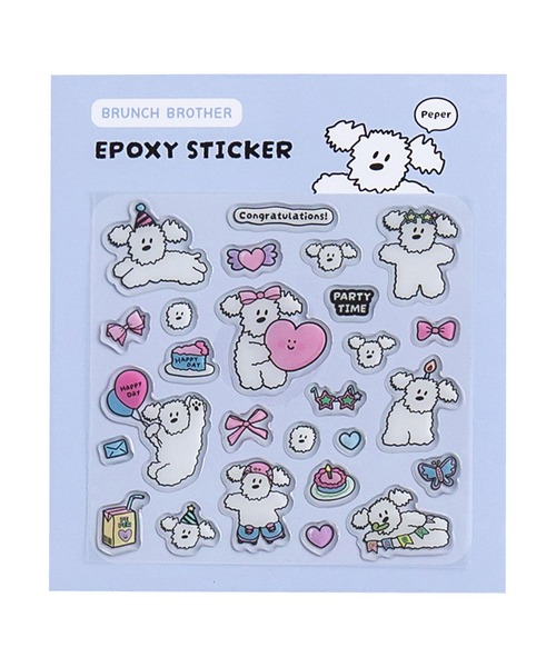 Brunch Brother(ブランチブラザー)の「ブランチブラザー エポキシステッカー シール(ステッカー/テープ・レディース・B/G/A/H/C/D/E/F・FREE)」の16枚目の写真