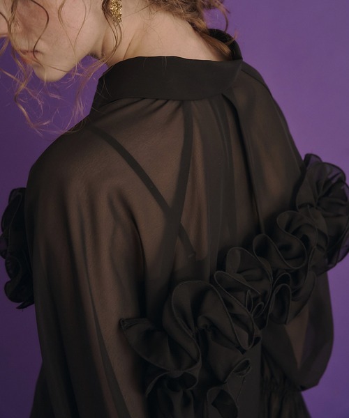 Frill shirt layered dress（ドレス）｜et.UNiVER（エトユニベール）の