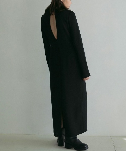 ワンピース anuke Backopen Shirring Onepiece ワンピース anuke