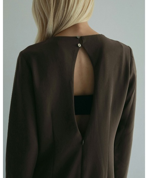 ワンピース anuke Backopen Shirring Onepiece anuke ワンピース Backopen Shirring Onepiece : ZOZOTOWN Yahoo