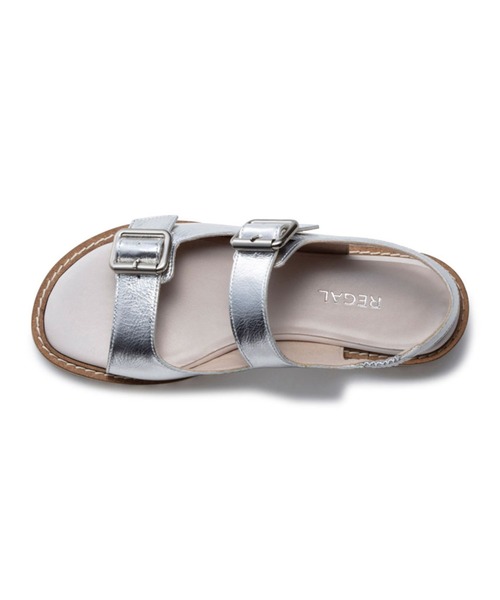 REGAL（リーガル）の「リーガル レディース F28R ダブルバックル サンダル（サンダル・レディース・シルバー・23/23.5/24/24.5/22.5）」の5枚目の写真