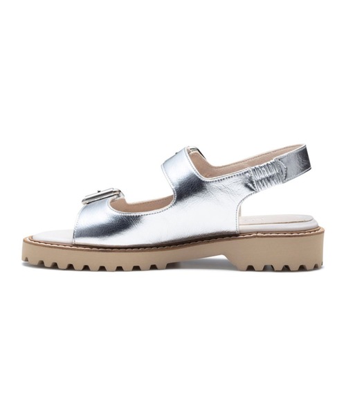 REGAL（リーガル）の「リーガル レディース F28R ダブルバックル サンダル（サンダル・レディース・シルバー・23/23.5/24/24.5/22.5）」の6枚目の写真