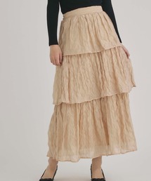 fifth（フィフス）の「ワッシャーラメティアードスカート（スカート）」