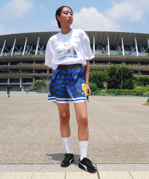 SPALDING（スポルディング）の「【SPALDING/スポルディング】布帛ショーツ スポンジ・ボブ チェッカーフラッグ/吸水速乾UVカットショートパンツ（その他パンツ・メンズ・ピンク/オレンジ/ブルー/ライトグリーン・MEDIUM/LARGE/SMALL/X-LARGE）」の17枚目の写真