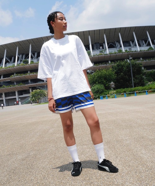 SPALDING/スポルディング】布帛ショーツ スポンジ・ボブ チェッカー