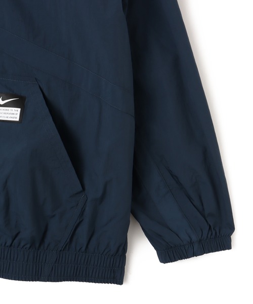 NIKE(ナイキ)の「NIKE AS W NSW STREET WVN JKT / ナイキ ウィメンズ NSW ストリート ウーウ゛ン ジャケト 【SP】(ナイロンジャケット・レディース・ブルー/グレー・S/M/L)」の9枚目の写真