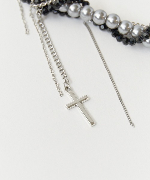クロスモチーフ　ネックレスチャーム セール】Cross Motif Necklace / クロスモチーフネックレス