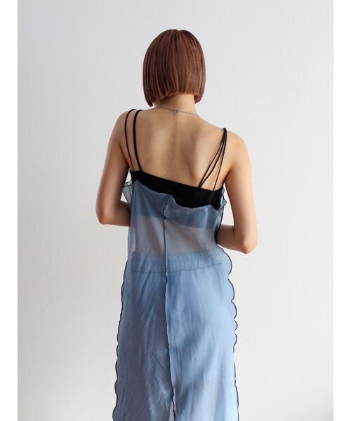 Ungrid（アングリッド）の「ダブルストラップブラトップ（キャミソール・レディース・ブラック/オフホワイト/グレー・FREE）」の12枚目の写真